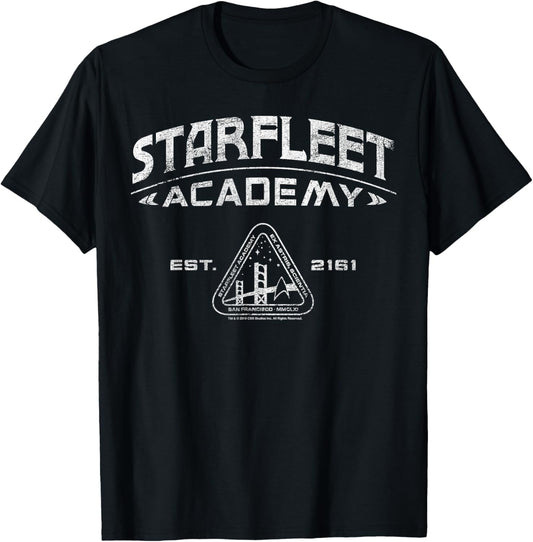 Star Trek Starfleet Academy 2161 Vintage Collegiate T-Shirt