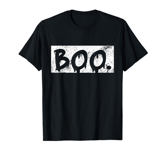 Funny Vintage Boo Halloween Costume Matching Women Kids Men T-Shirt