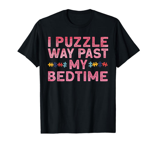 Puzzle Art for Men Women Puzzle Piece Jigsaw Puzzle Lovers T-Shirt