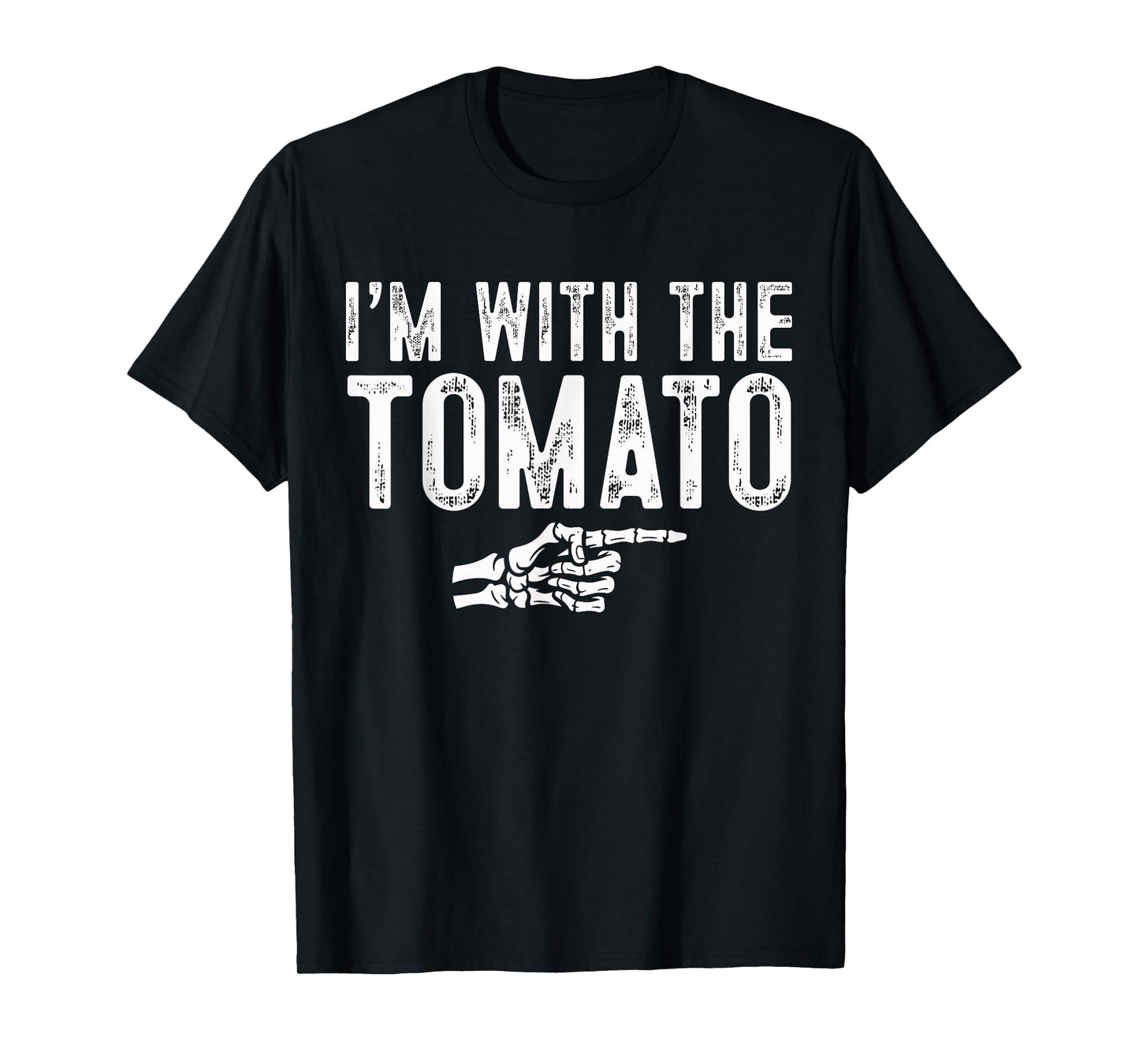 I'm with The Tomato Easy Costume Halloween Couples T-Shirt