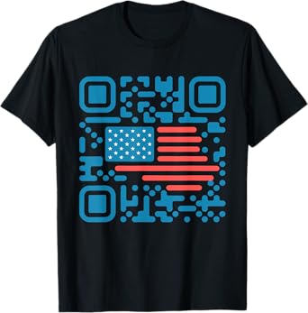 Trump Dance Troll QR Funny President Trump Dance Code Back T-Shirt