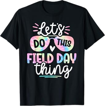 School Field Day Tie Dye Field Day teachers Kids T-Shirt