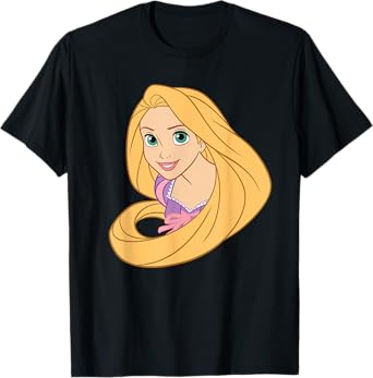 Disney Tangled Princess Rapunzel Big Face Costume T-Shirt