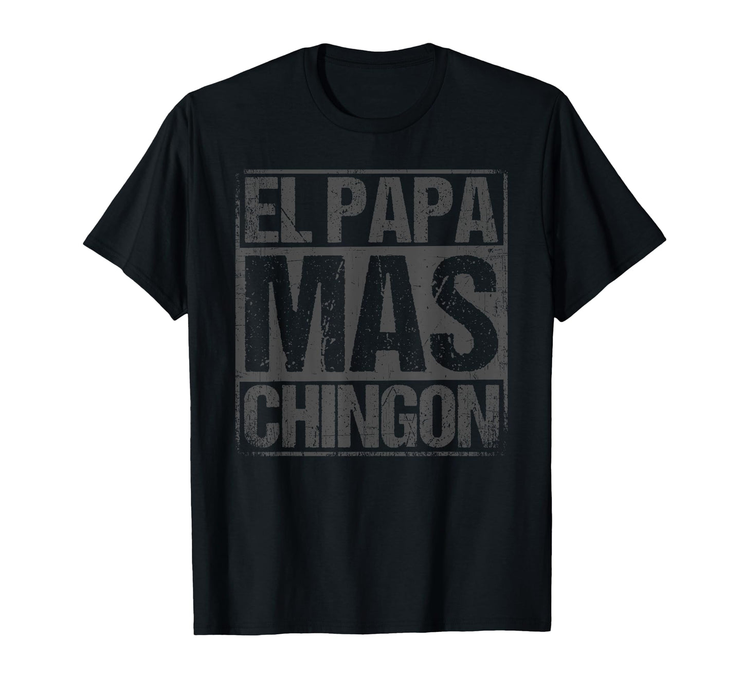 Mexican Shirts For Men, Funny El Papa Mas Chingon T-Shirt