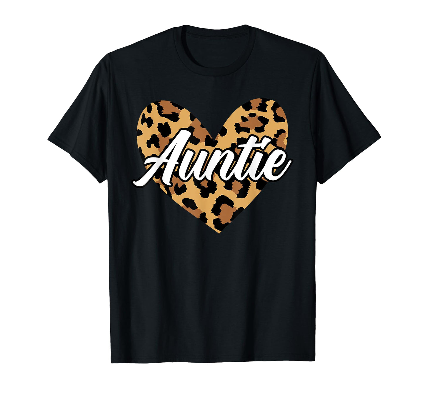Aunt Leopard Auntie T-Shirt