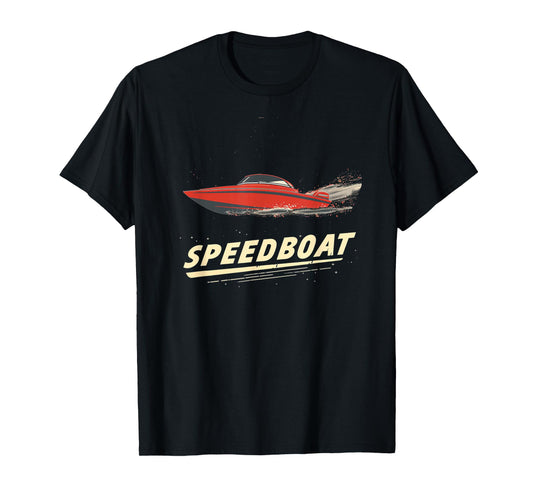 Cool Speedboat for Boys and Girls T-Shirt