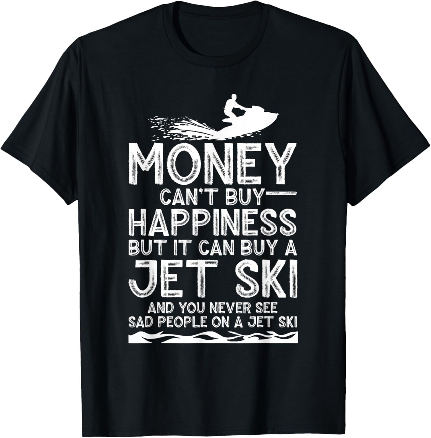 Funny Jet Ski Gift For Water Sport Lover Ski Rider Men Women T-Shirt