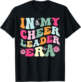 In My Cheerleader Era Cheer Coach Cheerleading Women Girls T-Shirt