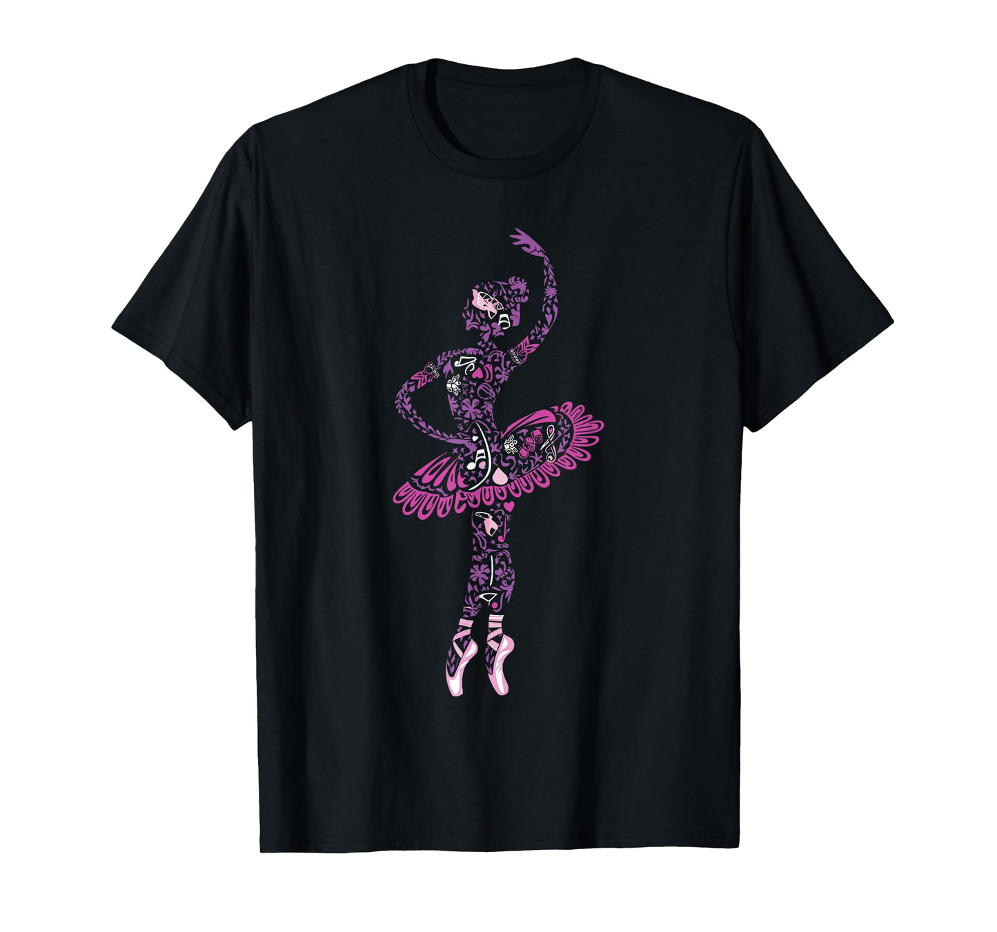 Cool Ballet Art for Women Girls Ballet Dancer Recital Ballet T-Shirt