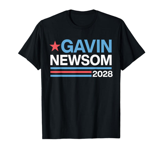 Vintage Gavin Newsom 2028 T-Shirt