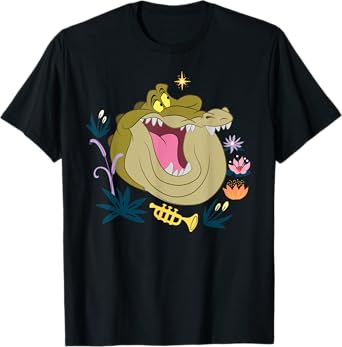 Disney Princess and the Frog Louis Gator Big Face Costume T-Shirt
