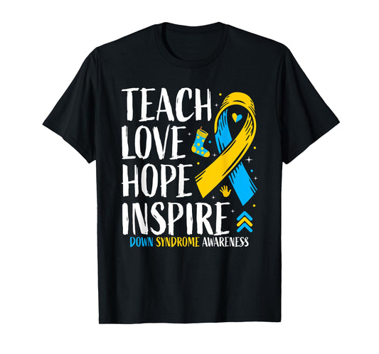 Down Syndrome Awareness Day Socks 3-21 Trisomy Down Syndrome T-Shirt