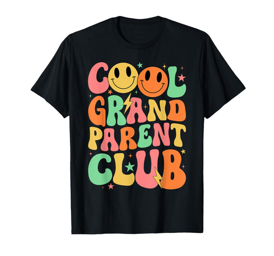 Cool Grandparent Club Happy Grandparents Day Grandma Grandpa T-Shirt