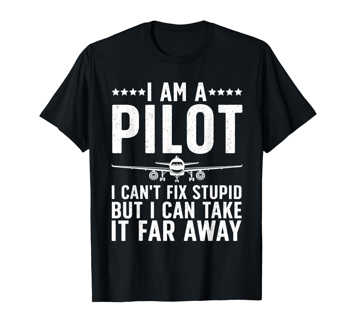 Funny Pilot Design For Men Women Aviation Airplane Pilot T-Shirt