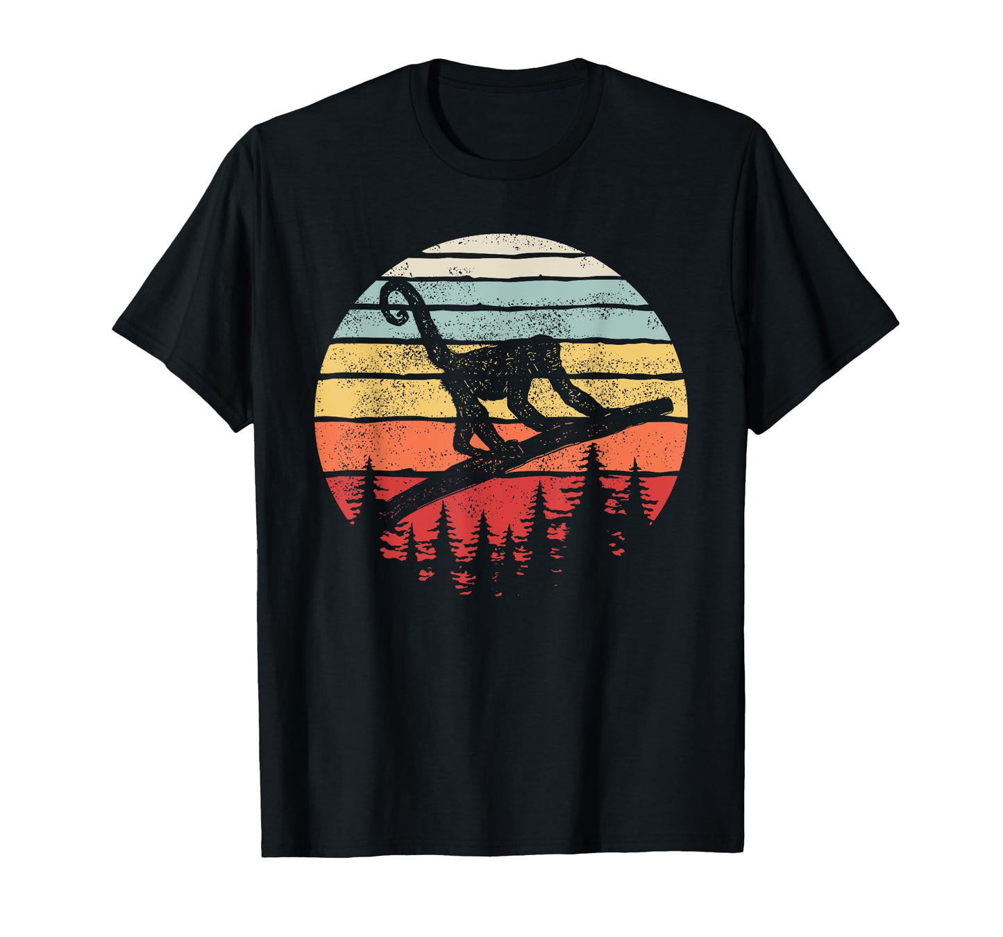 Vintage Retro Woolly Monkey T-Shirt