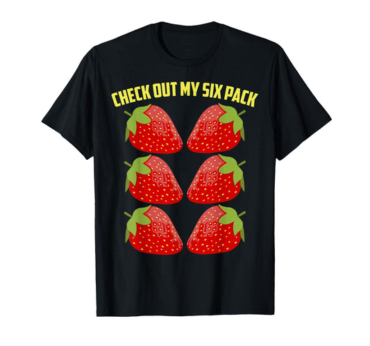 Cool Strawberry Art For Men Women Strawberry Fruit Lover T-Shirt