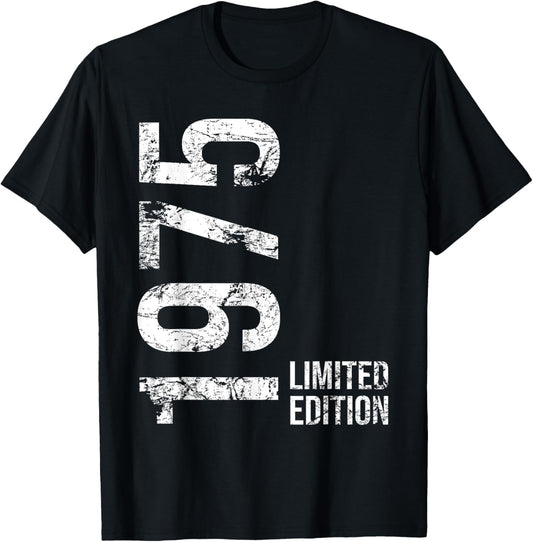 50th Birthday 50 Years Old Man Woman Vintage 1975 T-Shirt