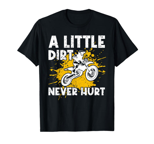 Funny Dirt Bike Design For Men Women Kids Motocross Riding T-Shirt