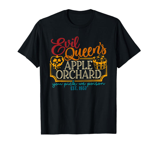 Evil Queen's Apple Orchard You Pick, We Poison EST. 1937 T-Shirt