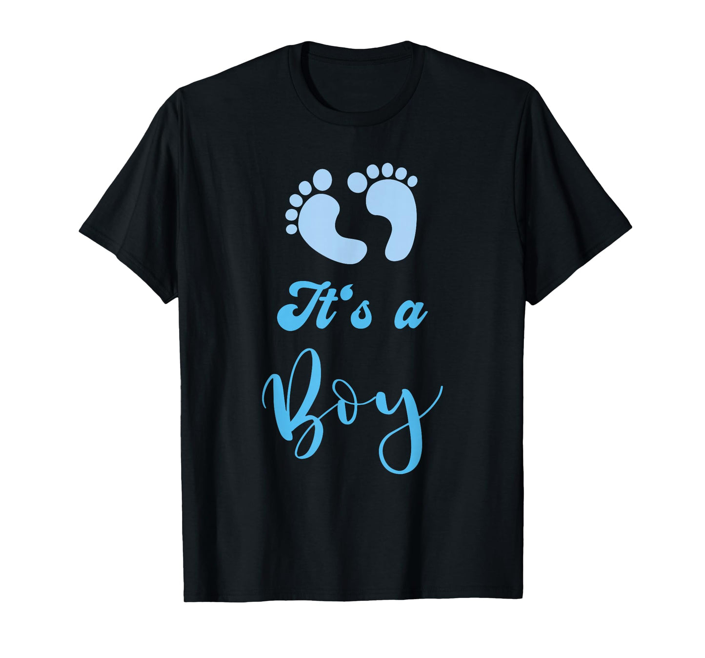 Its a Boy with Feet Baby Shower Party T-Shirt T-Shirt