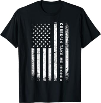 Creed '24 Take Me Higher Women Men Support 2024 T-Shirt