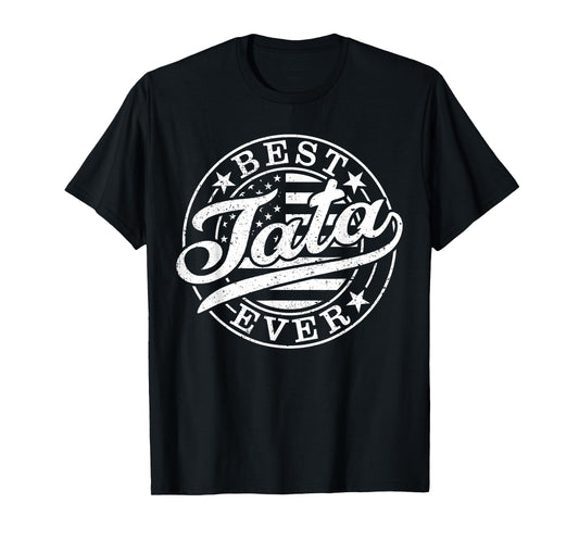 Best Tata Ever Father's Day American US Flag T-Shirt