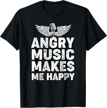 Heavy-Metal Festival Death-Metal Band Angry Music T-Shirt