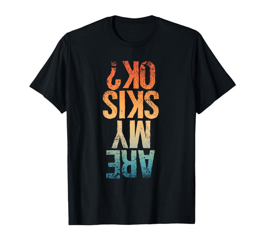Funny Ski Design For Men Women Kids Boys Girls Skiing Lover T-Shirt