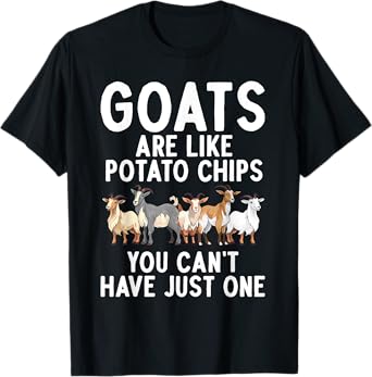 Cool Goat Design For Men Women Goat Themed Pygmy Goat Lover T-Shirt