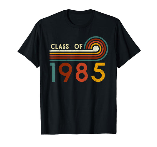 Vintage Retro Class of 1985 Reunion 40th Graduation Alumni T-Shirt