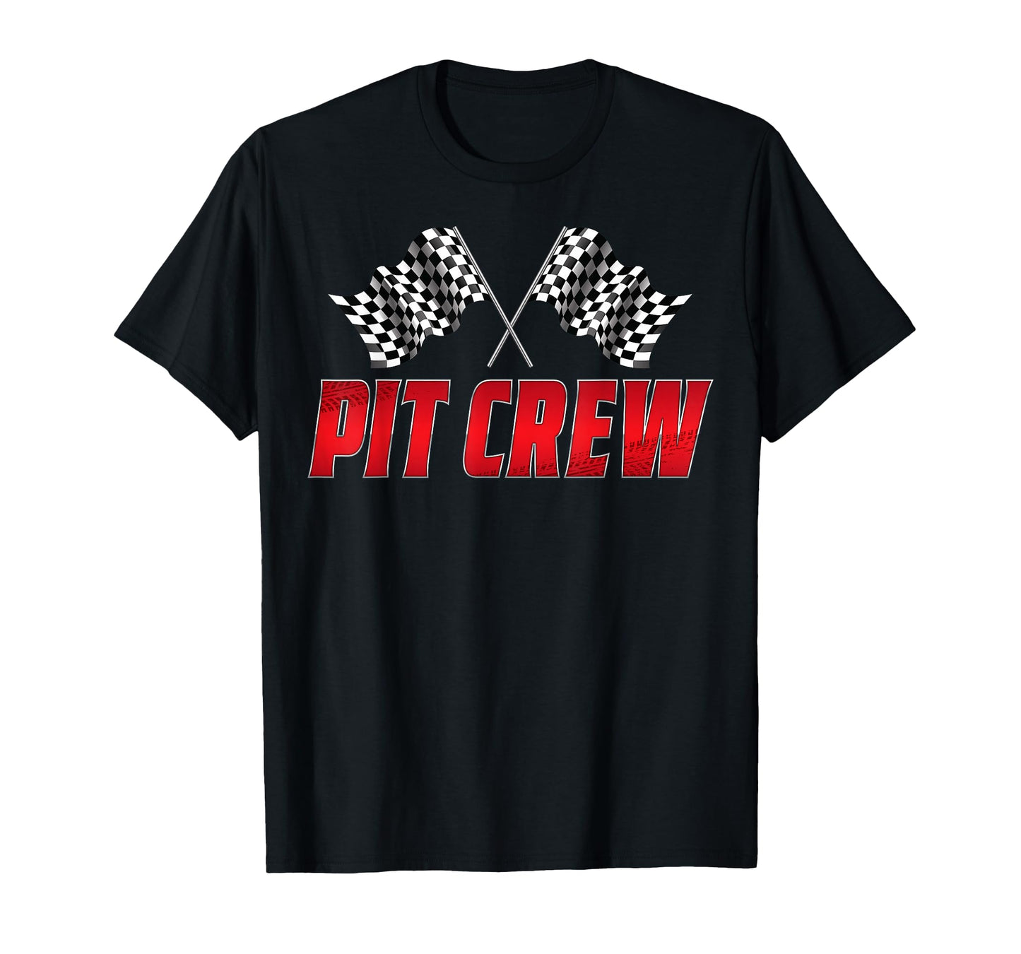 Pit Crew Race Car Birthday Family Racing Adult Kids T-Shirt