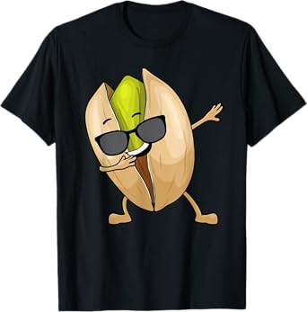 Pistachio Art For Men Women Nut Food Lover Vegan Pistachios T-Shirt