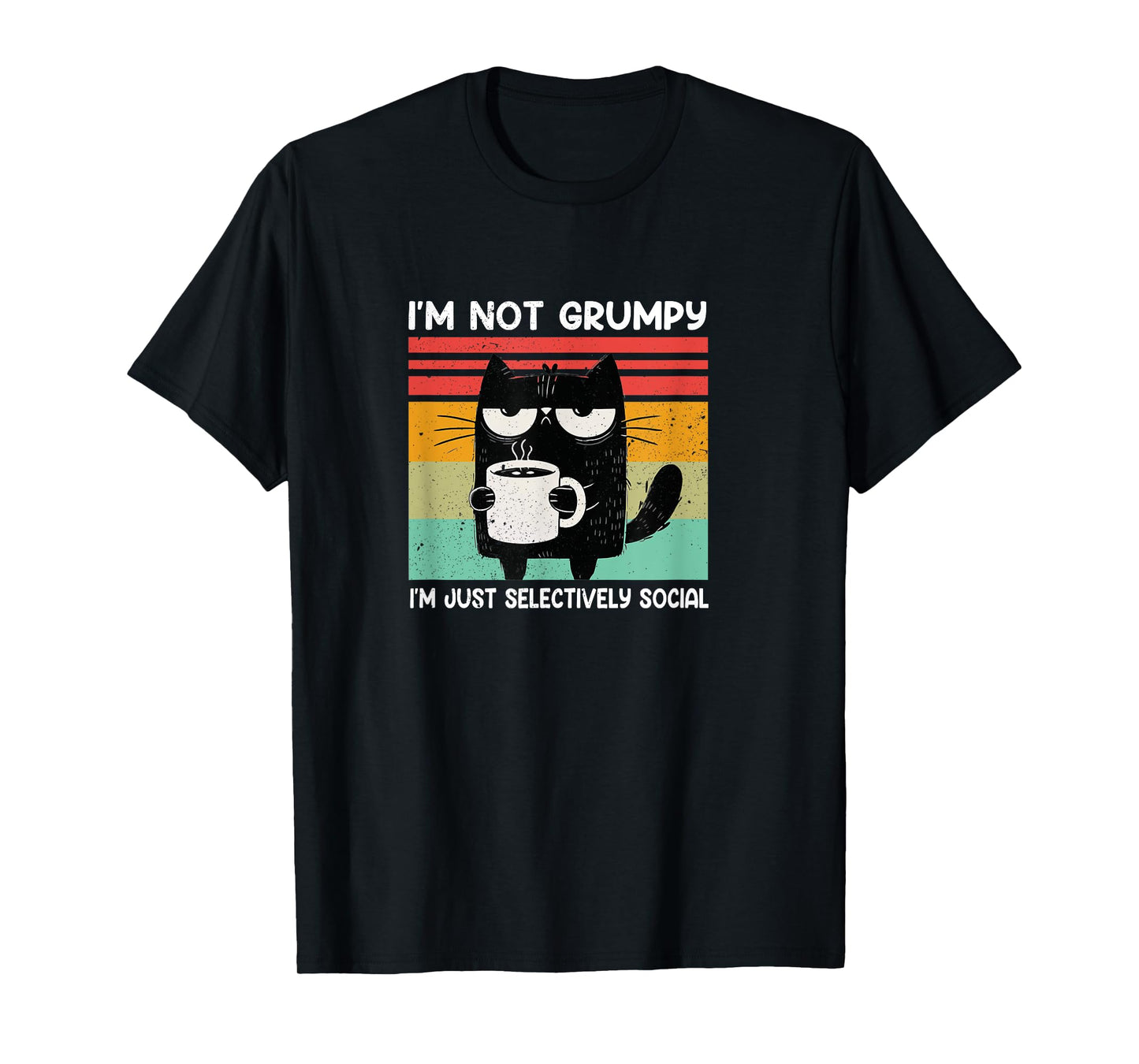 Cat I'm So Grumpy I'm Not Even Talking To Myself T-Shirt