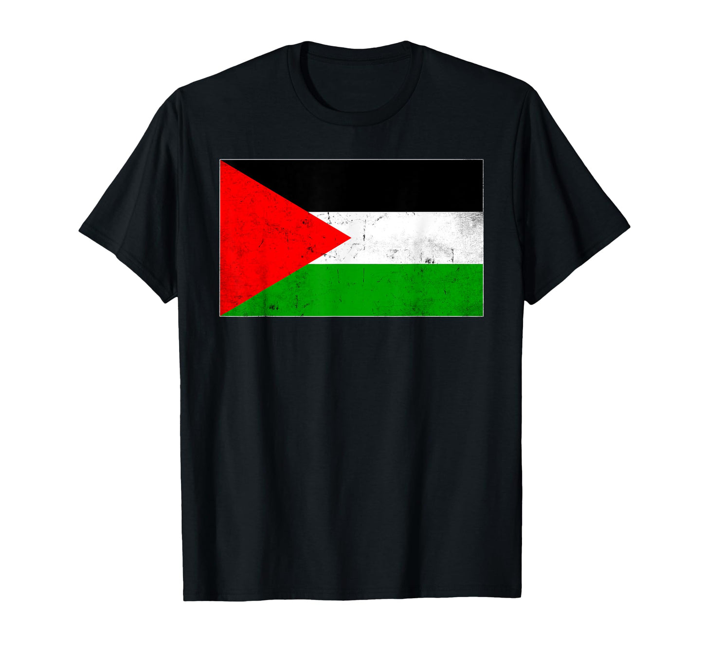 Vintage Palestine Flag For Men Women Kids Boys Girls T-Shirt