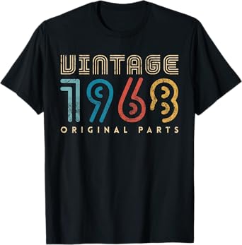 Vintage 1968 Birthday T-Shirt