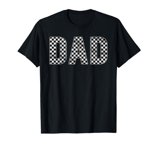 Pit Crew Dad Racing Car Family Matching Birthday Party T-Shirt