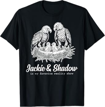 Vintage Jackie And Shadow Bald Eagle Family Nature Lovers T-Shirt
