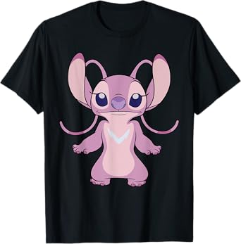 Disney Lilo & Stitch Angel Front and Back 2-Sided T-Shirt