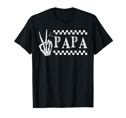 Papa Family Birthday Matching Bad Two The Bone Bday T-Shirt