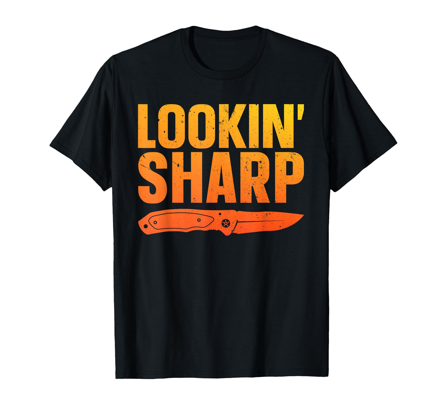 Pocket Knife Art For Men Women Knife Lover Knife Collector T-Shirt