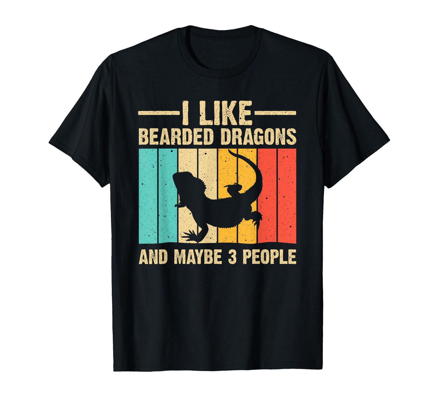 Funny Bearded Dragon Design Pogona Reptile Lover Men Women T-Shirt