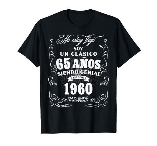 65th Birthday gift for Men in Spanish Regalo cumpleanos 65 T-Shirt