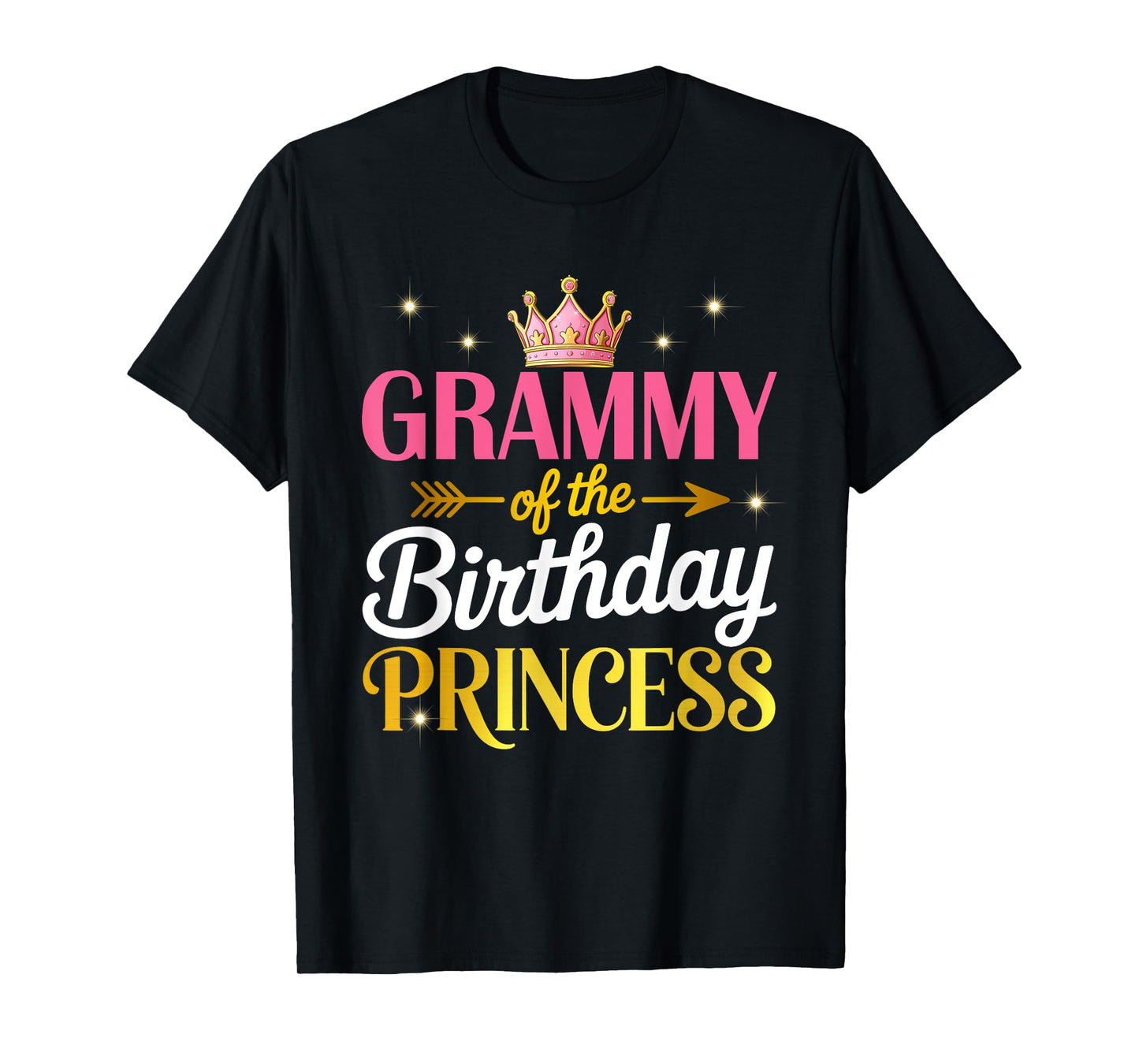 Grammy Of The Birthday Princess Birthday Girl Kid Family T-Shirt