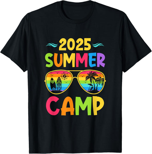 2025 Summer Camp 2025 Summer Vacation Matching Family Group T-Shirt