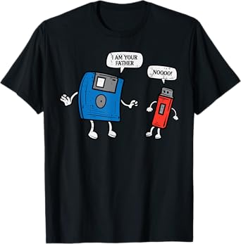 IT Coder Programmer Tech Developer Shirts Men Floppy Disk Usb Drive Im Your Father Fun Computer Men Women T-Shirt