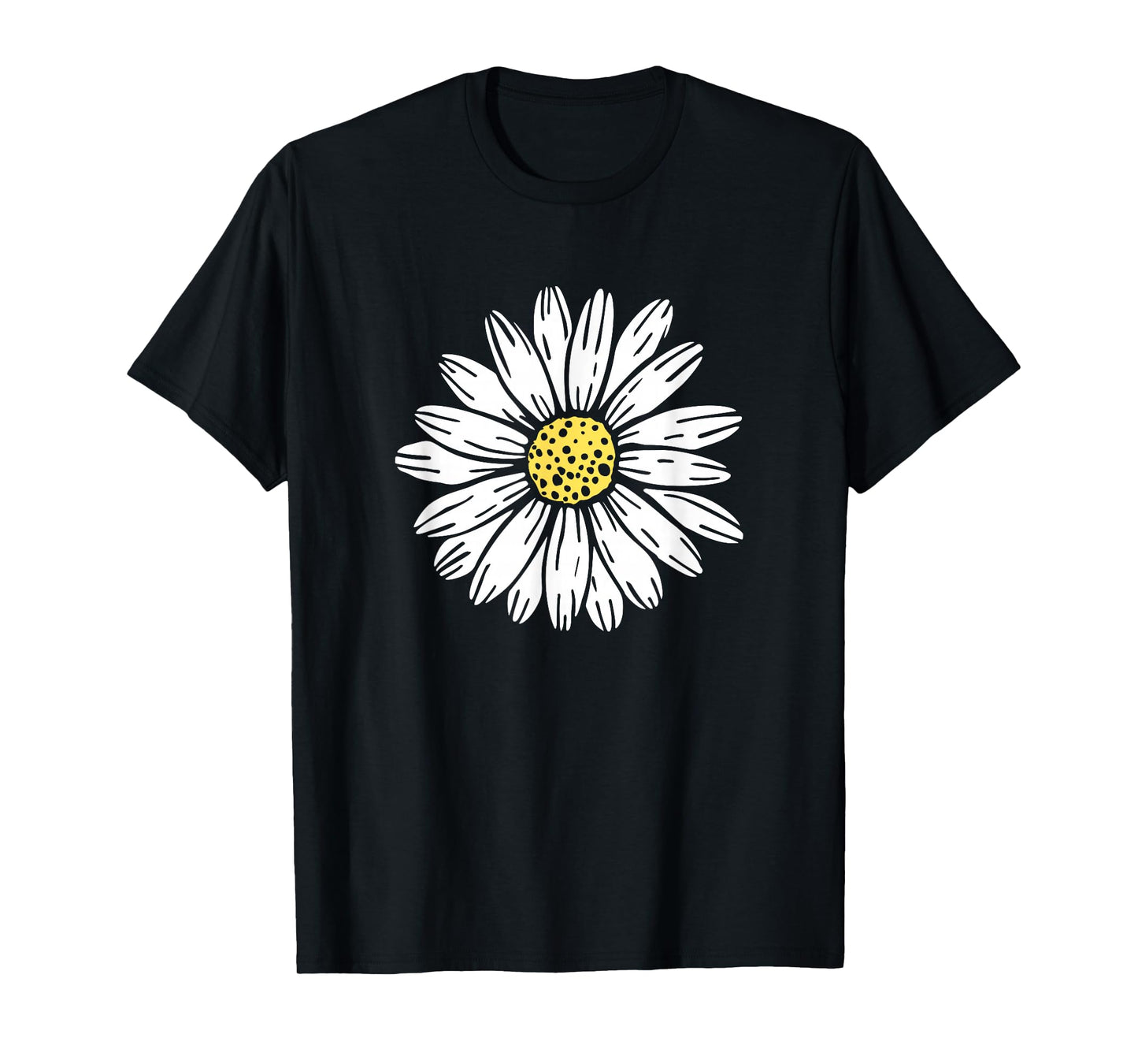 Daisy Flower Design T-Shirt