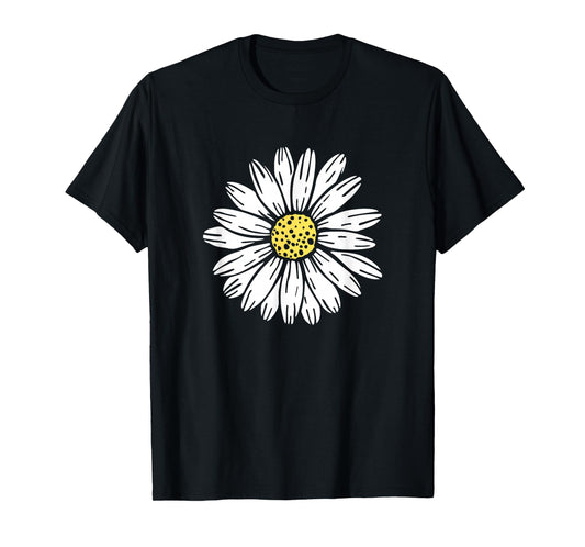 Daisy Flower Design T-Shirt