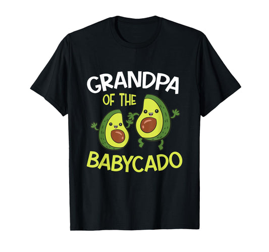 Avocado Baby Pregnancy Reveal Grandpa Of The Babycado T-Shirt