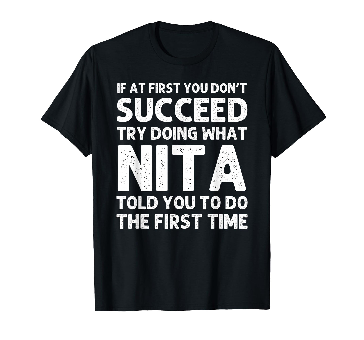 NITA Name Personalized Birthday Funny Christmas Joke T-Shirt