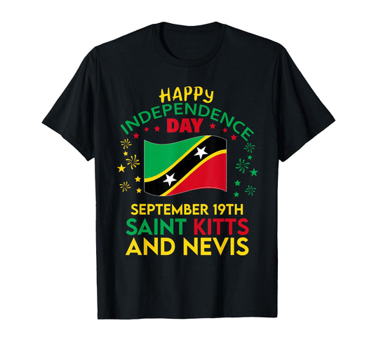 Saint Kitts and Nevis 42nd Independence Day Kittitian Pride T-Shirt